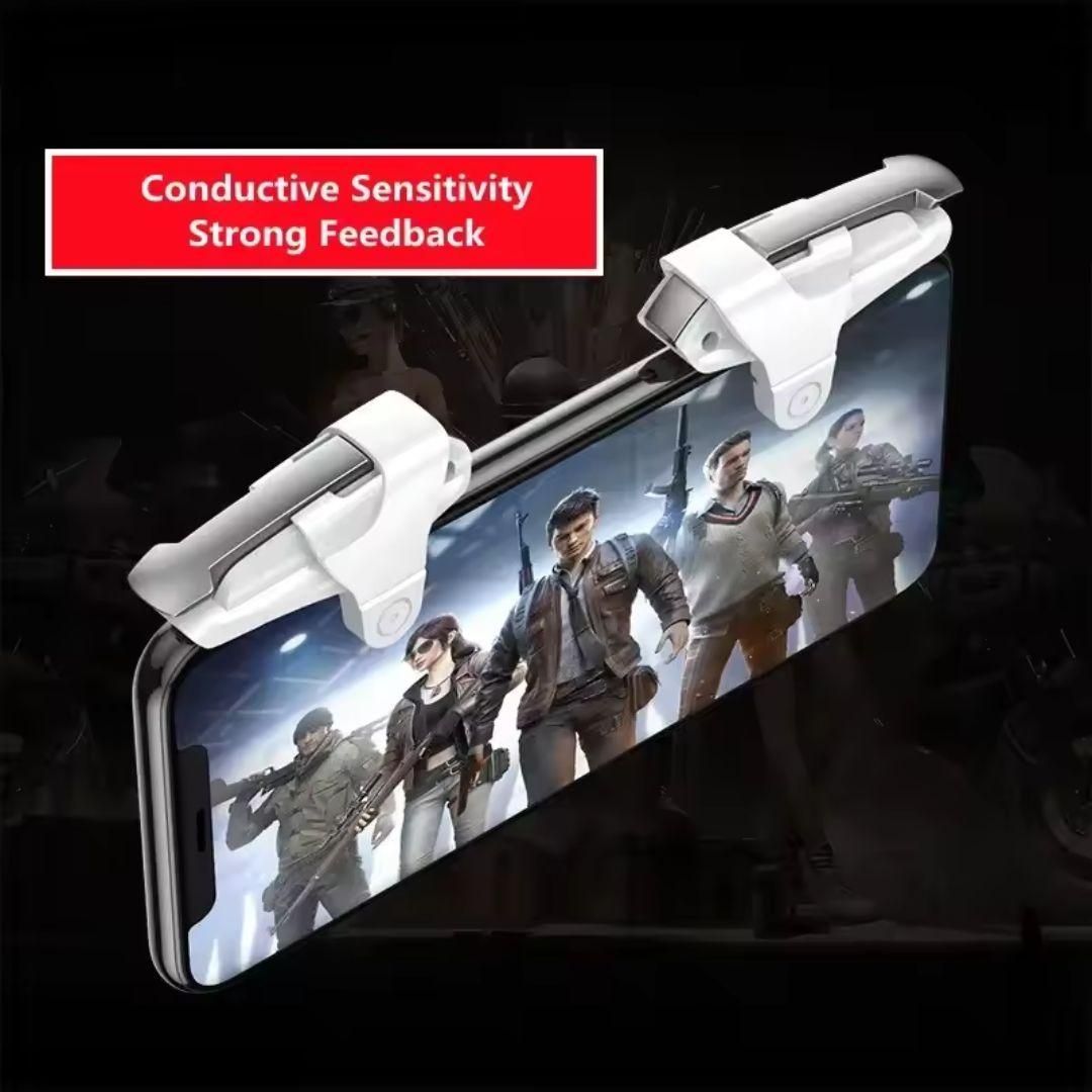 2PCS Mobile Phone Game Trigger for PUBG and FREE FIRE  Aim